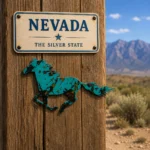 turquoise pony in Nevada