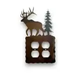 double outlet cover elk