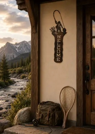 Collection Metal Welcome Wall Art