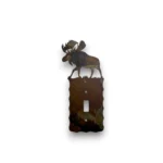 light switch cover with moose