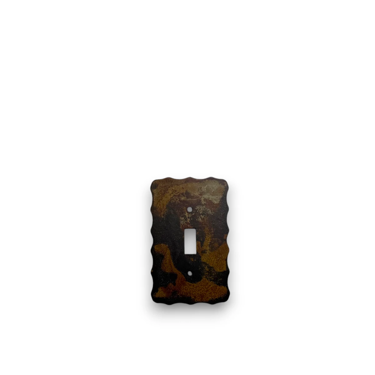 metal single light switch cover
