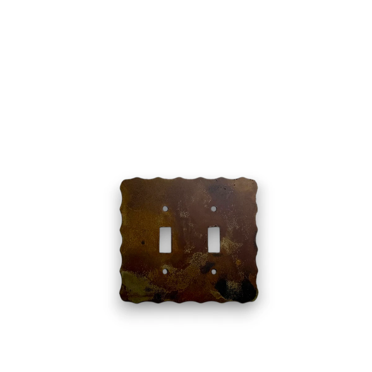 plain metal light switch cover