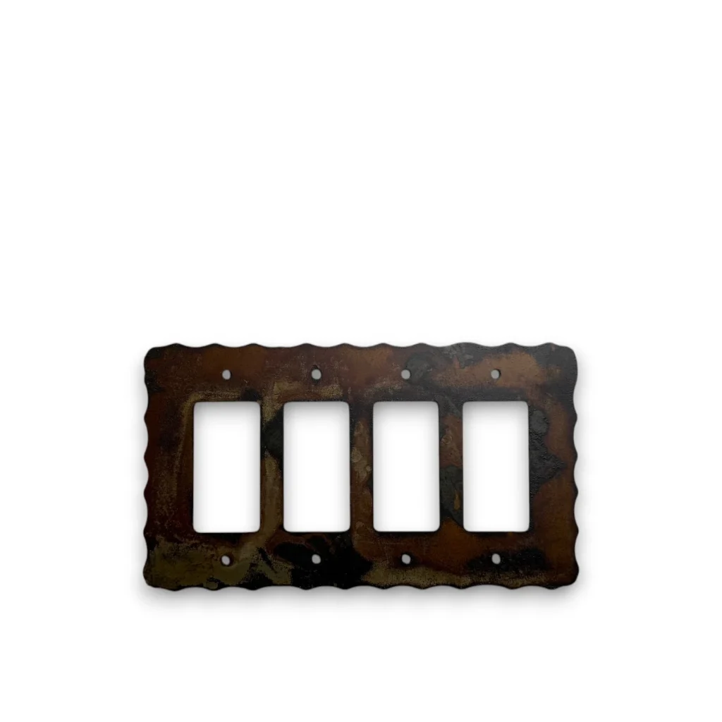 metal rocker switch cover
