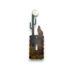 Single Light Switch Cover with Wolf