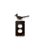 Single Outlet Cover with Roadrunner