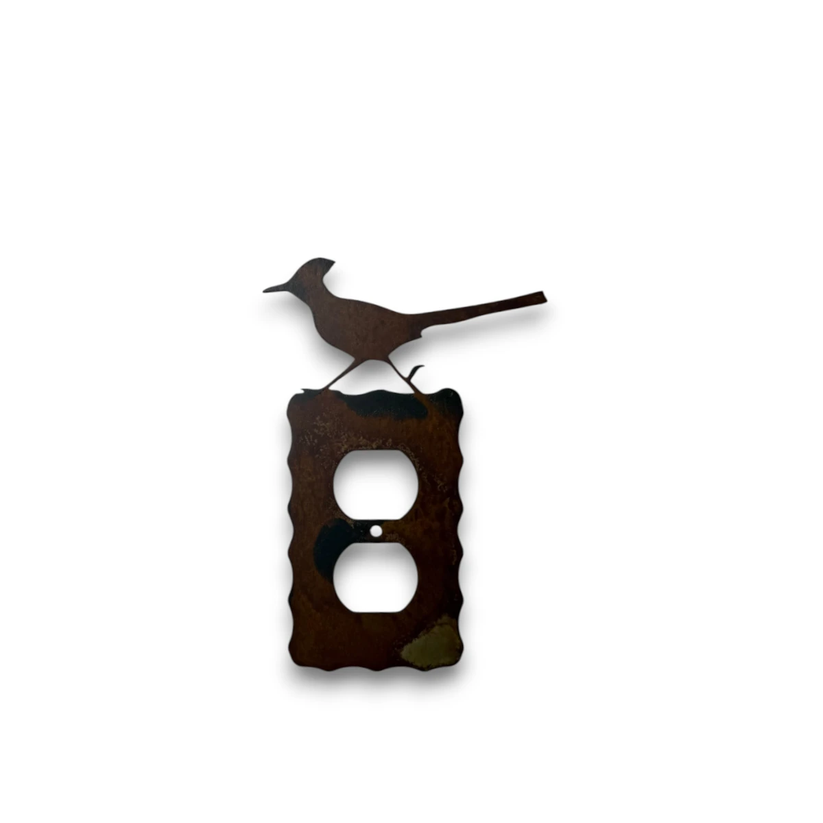 Single Outlet Cover with Roadrunner
